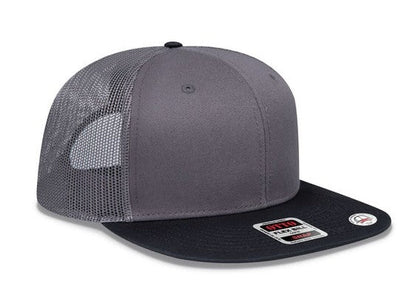 Otto Cotton Twill Flat Gray Under Visor Pro Style 141-1070