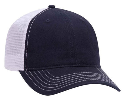 Otto Garment Washed Superior Cotton Low Profile Pro Style Mesh Back 121-858