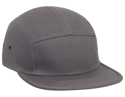 Otto Cotton Camper Square Flat Visor Hat   151-1098