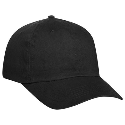 Budget Caps | Otto Brushed Cotton Twill Low Profile Relaxed Crown 18-1108