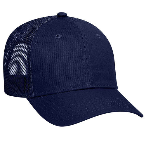 Otto Budget Caps Cotton Twill Low Profile Pro Style Mesh Back 83-473