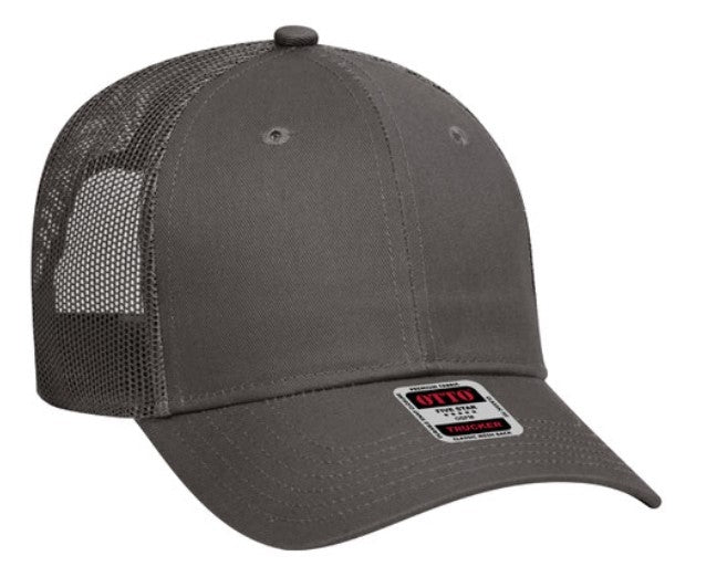 Otto Budget Caps Cotton Twill Low Profile Pro Style Mesh Back 83-473