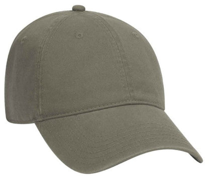 Otto Garment Washed Cotton Twill Low Profile Pro Style 18-692