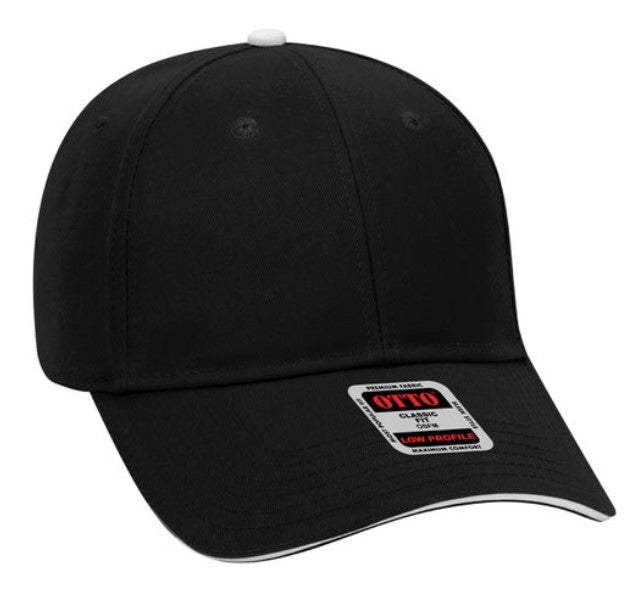 Blank Caps | Otto Cotton Twill Sandwich Visor Low Profile Pro Style 23-434