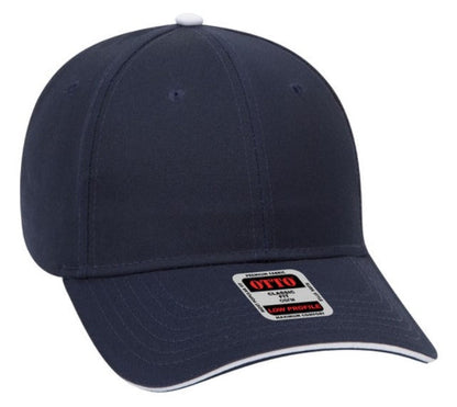 Blank Caps | Otto Cotton Twill Sandwich Visor Low Profile Pro Style 23-434