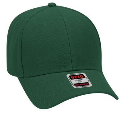 Otto Blank Caps | Low Profile Pro Style 19-609