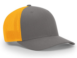 Split Charcoal/Neon Orange