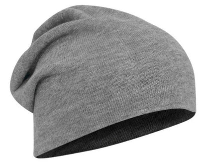 Otto Acrylic Knit Slouch Beanie 11 3/4 Inch 146-1069