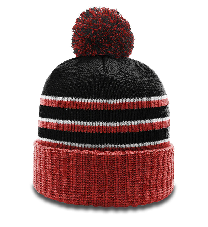 Richardson Pom Pom Knit With Cuff 12 Inch