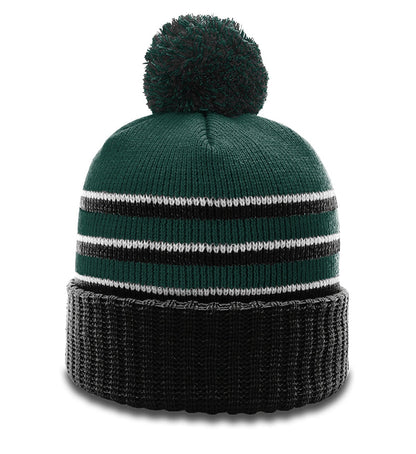 Richardson Pom Pom Knit With Cuff 12 Inch