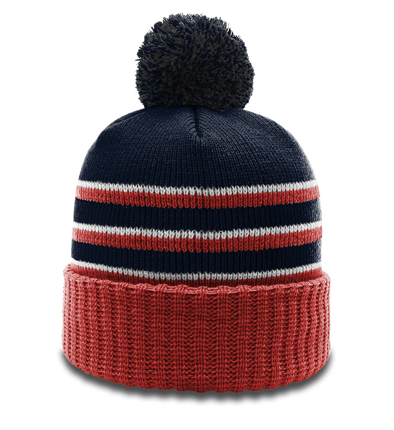 Richardson Pom Pom Knit With Cuff 12 Inch