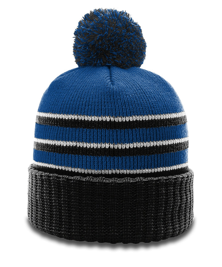 Richardson Pom Pom Knit With Cuff 12 Inch