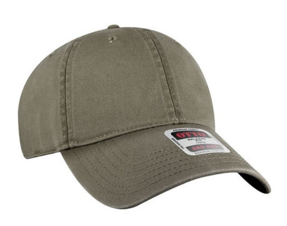Garment Washed Superior Combed Cotton Twill Six Panel Low Profile 18-772