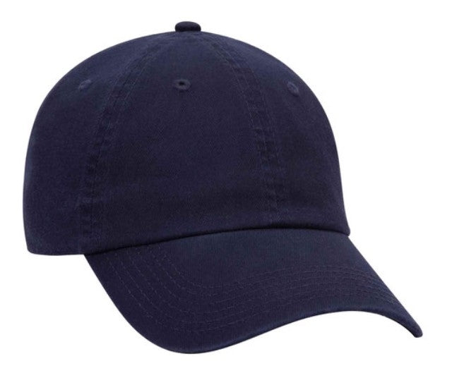 Otto Garment Washed Cotton Twill 6 Panel Low Pro Dad Hat 18-1225