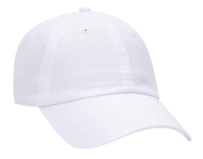 Otto Garment Washed Cotton Twill 6 Panel Low Pro Dad Hat 18-1225
