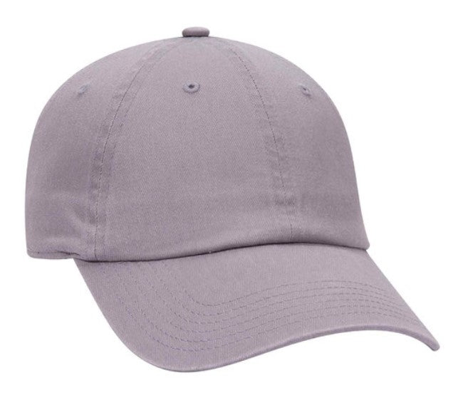 Otto Garment Washed Cotton Twill 6 Panel Low Pro Dad Hat 18-1225