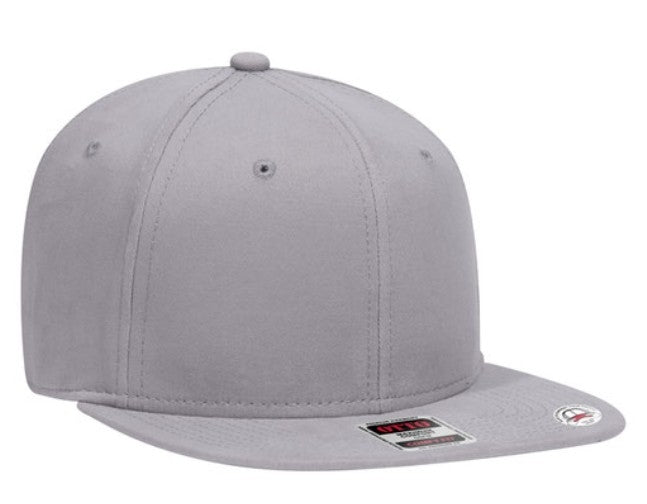 Otto Ultra Fine Brushed Stretchable Superior Cotton Twill Sq Flat Visor 148-1228