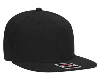 Otto Ultra Fine Brushed Stretchable Superior Cotton Twill Sq Flat Visor 148-1228