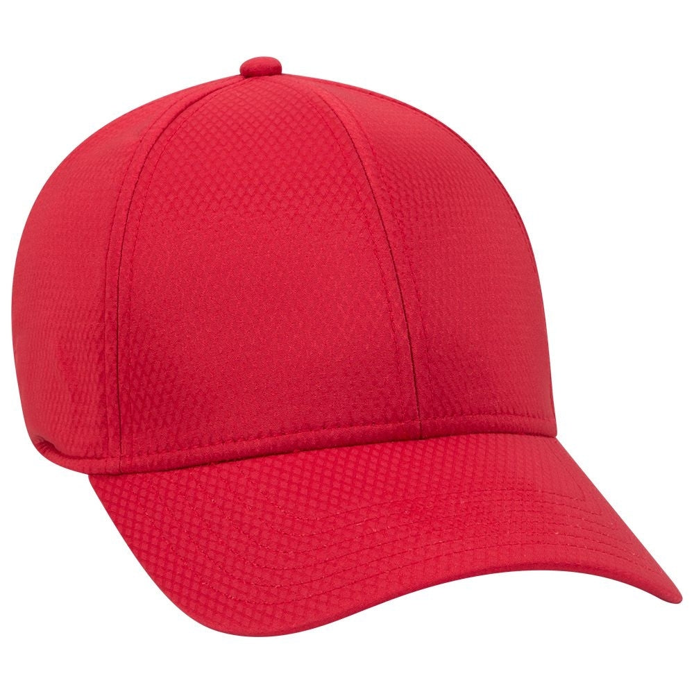 Otto 6 Panel Low Profile Cool Comfort Performance Stretchable Diamond Knit 19-1253