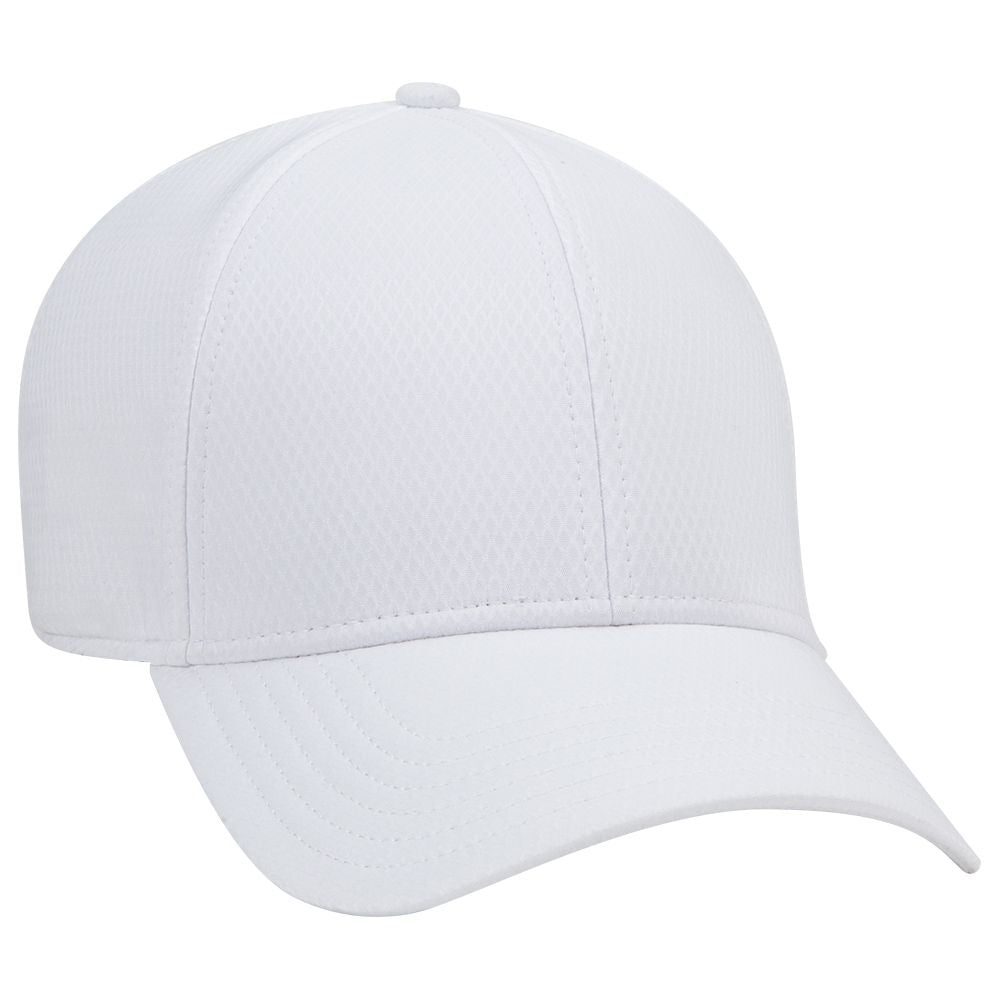 Otto 6 Panel Low Profile Cool Comfort Performance Stretchable Diamond Knit 19-1253