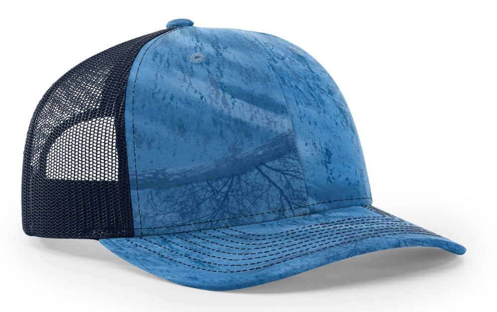 Richardson Trucker Camo Pattern Twill Trucker Mesh 112P Camo