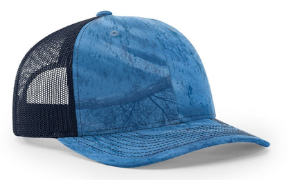 Richardson Trucker Camo Pattern Twill Trucker Mesh 112P Camo