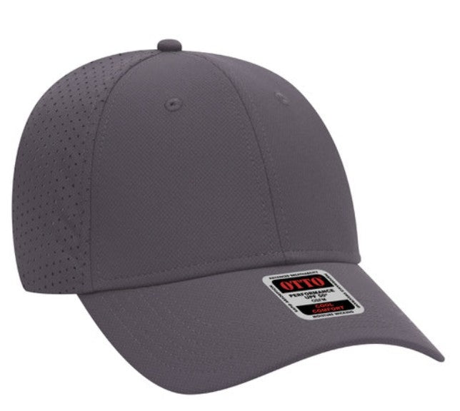 UPF 50+ Cool Comfort Stretchable Knit Perforated Back 6 Panel Low Profile 19-1275