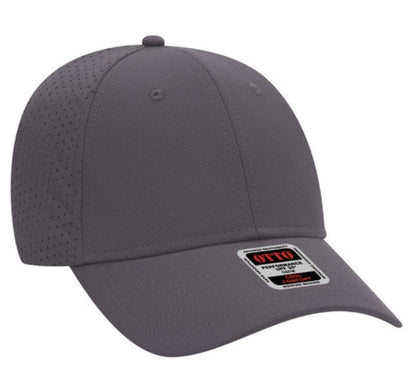 UPF 50+ Cool Comfort Stretchable Knit Perforated Back 6 Panel Low Profile 19-1275