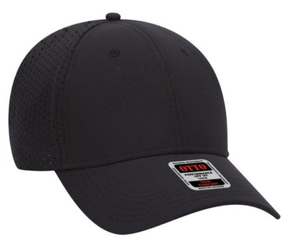 UPF 50+ Cool Comfort Stretchable Knit Perforated Back 6 Panel Low Profile 19-1275