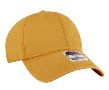 Garment Washed Superior Combed Cotton Twill Six Panel Low Profile 18-772