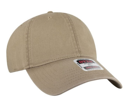 Garment Washed Superior Combed Cotton Twill Six Panel Low Profile 18-772
