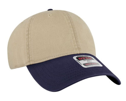 Garment Washed Superior Combed Cotton Twill Six Panel Low Profile 18-772