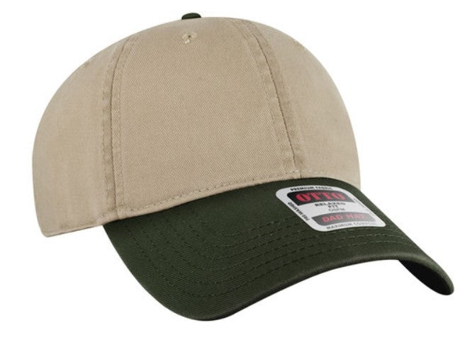 Garment Washed Superior Combed Cotton Twill Six Panel Low Profile 18-772