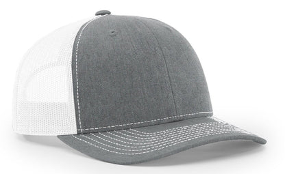 Authentic Richardson Sized 112 Trucker 6 Panel L/XL Twill Mesh Back 112-LXL