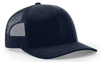 Authentic Richardson Youth Sized 112 Trucker 6 Panel Twill Mesh Back 112-Trucker-Y