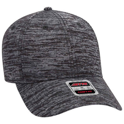 Otto Rayon Blend Jersey Knit Cotton Twill Baseball Cap 19-1232