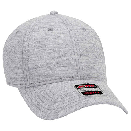 Otto Rayon Blend Jersey Knit Cotton Twill Baseball Cap 19-1232