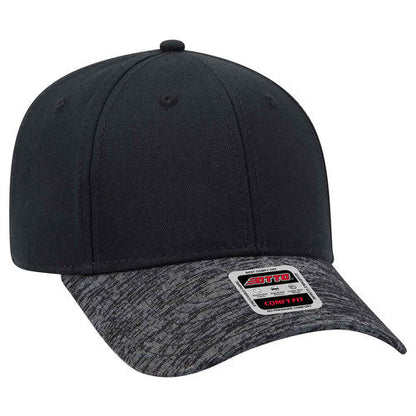 Otto Rayon Blend Jersey Knit Cotton Twill Baseball Cap 19-1232