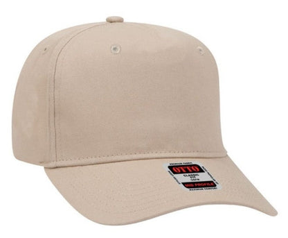 OTTO 5 Panel Mid Profile Baseball Cap  31-538