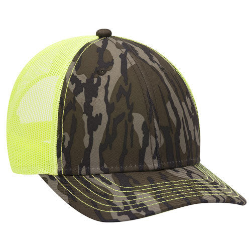 OTTO Cap Mossy Oak Camouflage Superior Polyester Twill Baseball Cap 171-1293