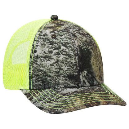 OTTO Cap Mossy Oak Camouflage Superior Polyester Twill Baseball Cap 171-1293