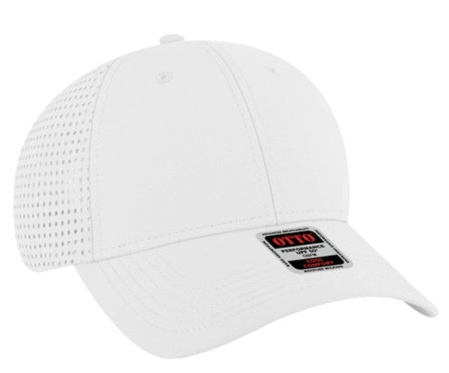 UPF 50+ Cool Comfort Stretchable Knit Perforated Back 6 Panel Low Profile 19-1275