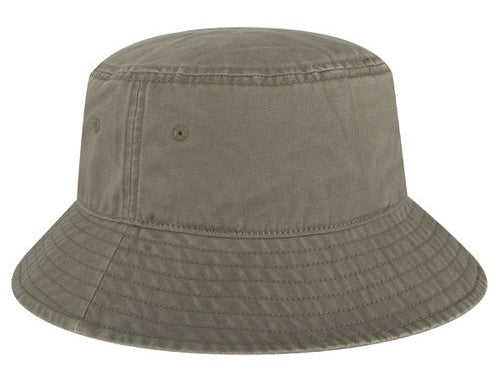 Otto Garment Washed 100% Super Combed Cotton Bucket Hat 16-1331