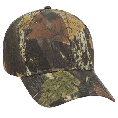 Otto Camouflage Cotton Twill Low Profile Pro Style 78-353