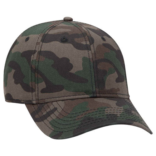 Otto Camouflage Cotton Twill Low Profile Pro Style 78-353