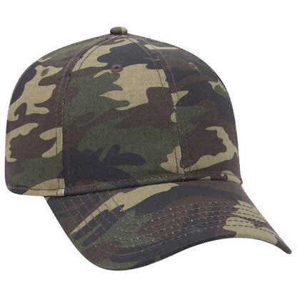 Otto Camouflage Cotton Twill Low Profile Pro Style 78-353