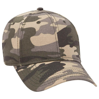 Otto Camouflage Cotton Twill Low Profile Pro Style 78-353