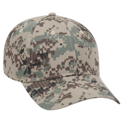Otto Camouflage Cotton Twill Low Profile Pro Style 78-353