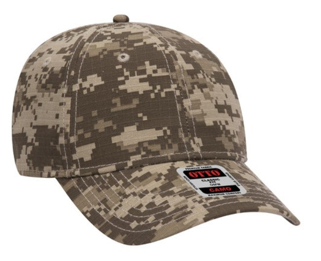 Otto Camouflage Cotton Twill Low Profile Pro Style 78-353