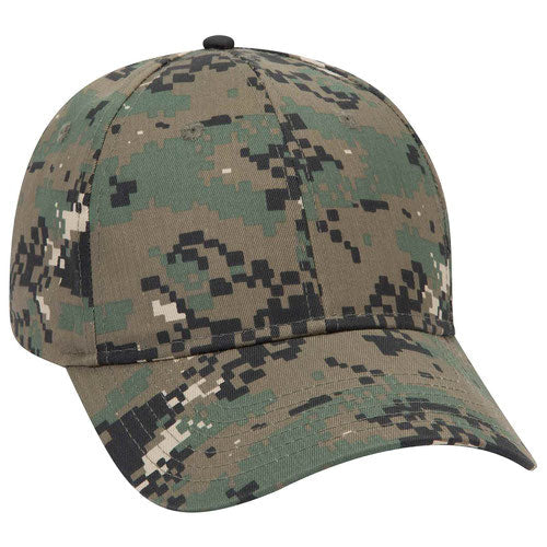 Otto Camouflage Cotton Twill Low Profile Pro Style 78-353